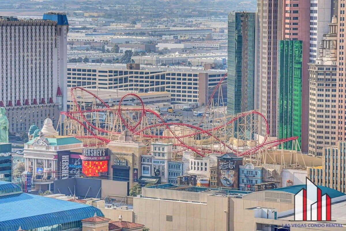 Mgm Signature-32-607 F1 Track & Strip View Balcony Las Vegas Zewnętrze zdjęcie