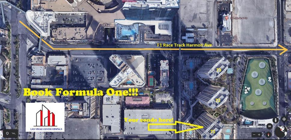 Mgm Signature-32-607 F1 Track & Strip View Balcony Las Vegas Zewnętrze zdjęcie